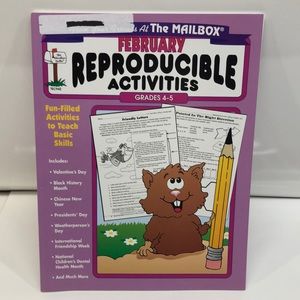 February Reproducible Activities Book
